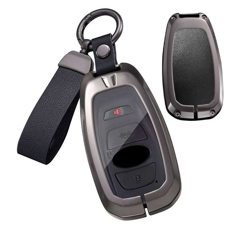 Ysbxitu Smart-Fernbedienung aus Kunstleder kompatibel mit Subaru Forester Retro Legacy Impreza WRX XV BRZ Levorg Outback Smart Key Shell Case von Ysbxitu