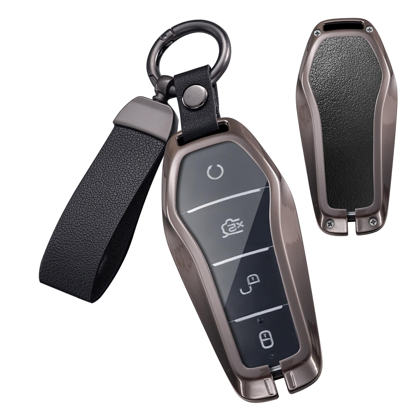 Ysbxitu für BYD Schlüssel hülle mit Schlüsselanhänger kompatibel mit Dolphin Key Case Passt für BYD Atto 3 / Han / Tang / Dolphin / Yuan / Seal 2020 2021 2022 2023 2024 2025 Ysbxitu für BYD Schlüssel hülle mit Schlüsselanhänger kompatibel mit Dolphin Key Case Passt für BYD Atto 3 / Han / Tang / Dolphin / Yuan / Seal 2020 2021 2022 2023 2024 2025 von Ysbxitu