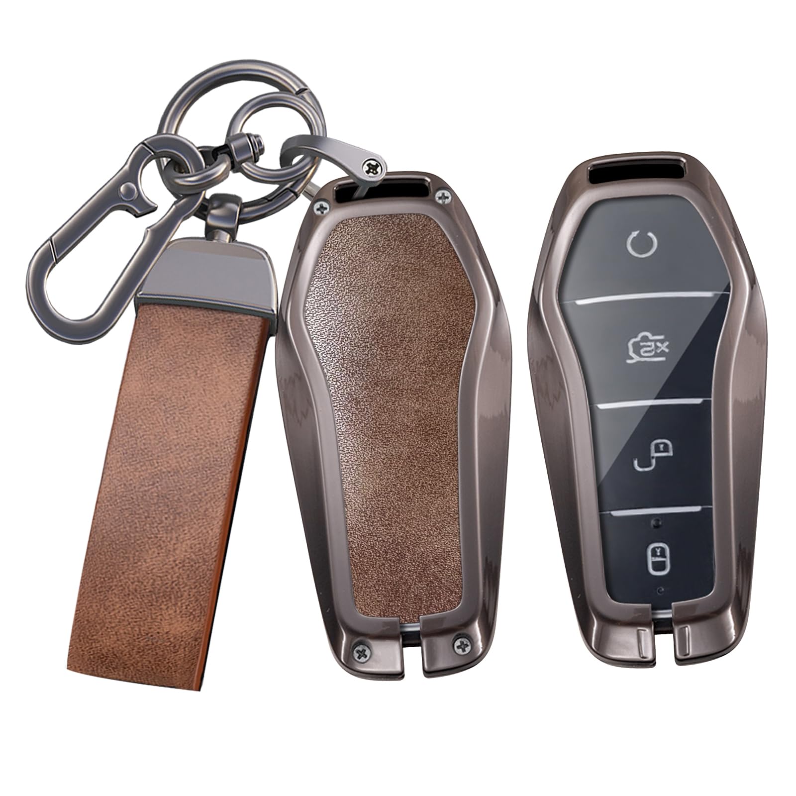 Ysbxitu für BYD Schlüssel hülle mit Schlüsselanhänger kompatibel mit Dolphin Key Case Passt für BYD Atto 3 / Han / Tang / Dolphin / Yuan / Seal 2020 2021 2022 2023 2024 2025 Ysbxitu für BYD Schlüssel hülle mit Schlüsselanhänger kompatibel mit Dolphin Key Case Passt für BYD Atto 3 / Han / Tang / Dolphin / Yuan / Seal 2020 2021 2022 2023 2024 2025 von Ysbxitu