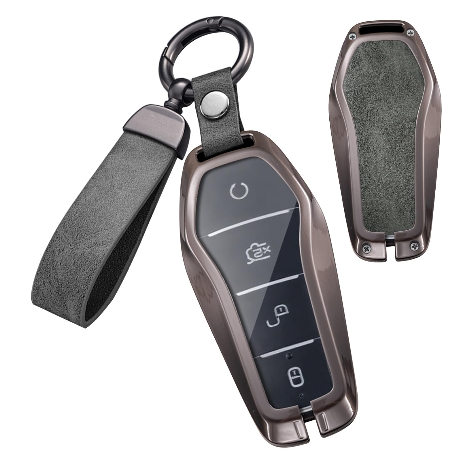 Ysbxitu für BYD Schlüssel hülle mit Schlüsselanhänger kompatibel mit Dolphin Key Case Passt für BYD Atto 3 / Han / Tang / Dolphin / Yuan / Seal 2020 2021 2022 2023 2024 2025 Ysbxitu für BYD Schlüssel hülle mit Schlüsselanhänger kompatibel mit Dolphin Key Case Passt für BYD Atto 3 / Han / Tang / Dolphin / Yuan / Seal 2020 2021 2022 2023 2024 2025 von Ysbxitu