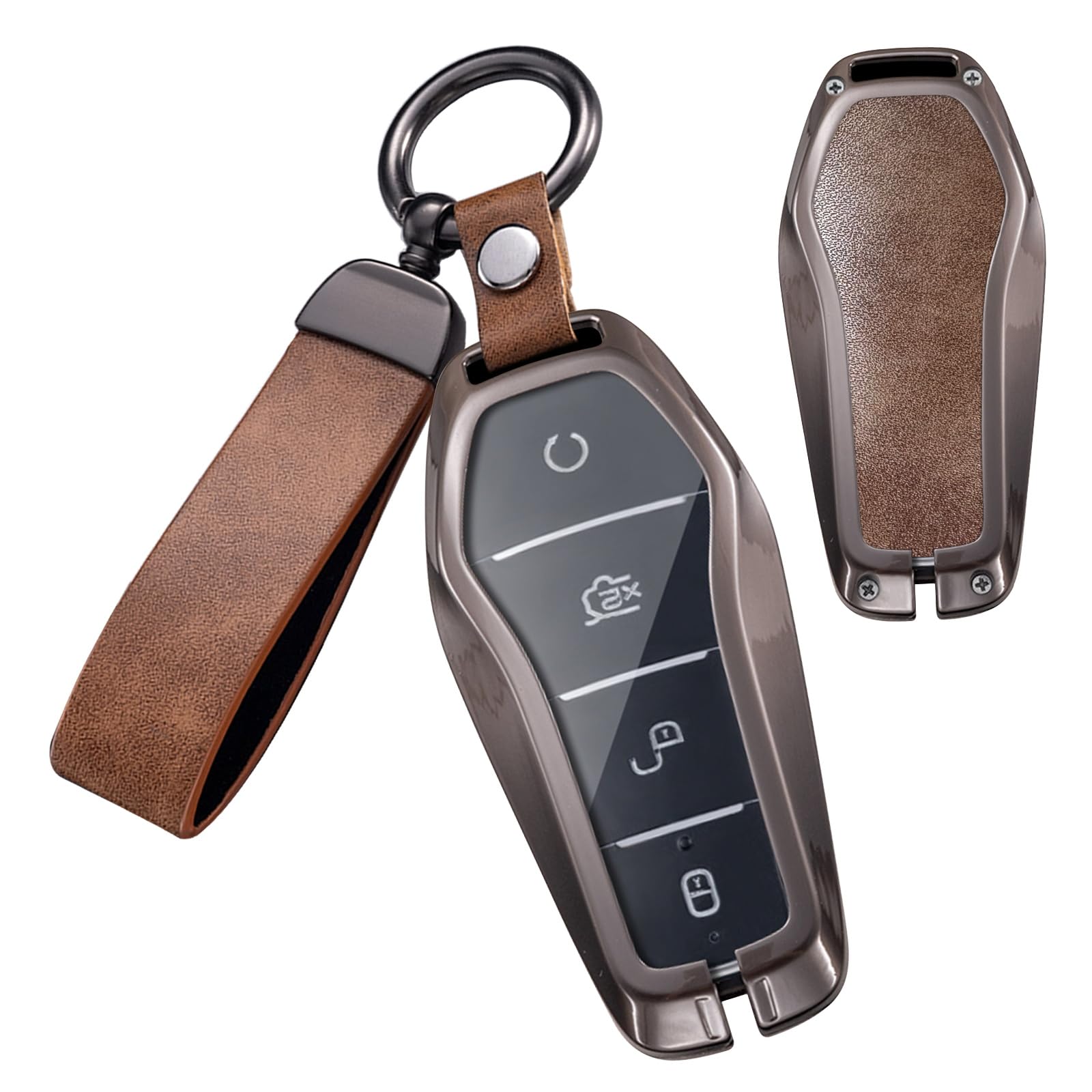 Ysbxitu für BYD Schlüssel hülle mit Schlüsselanhänger kompatibel mit Dolphin Key Case Passt für BYD Atto 3 / Han / Tang / Dolphin / Yuan / Seal 2020 2021 2022 2023 2024 2025 Ysbxitu für BYD Schlüssel hülle mit Schlüsselanhänger kompatibel mit Dolphin Key Case Passt für BYD Atto 3 / Han / Tang / Dolphin / Yuan / Seal 2020 2021 2022 2023 2024 2025 von Ysbxitu
