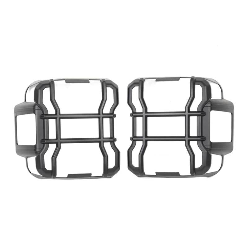 Rücklichtschutz für Jeep Wrangler JL (2018–2024), ABS-Rücklichtblenden Kompatibel mit Jeep Wrangler JL, Schwarzer Rücklichtblendenrahmen Rücklichtabdeckungen von Ysislybin