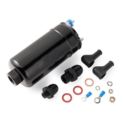 Universelle Benzinpumpe 12V, 300L/H Hoher Durchfluss ölpumpe Benzinpumpe Elektrisch, 75 PSI Pumpe mit Stoßdämpfendem Ring, 0580254044 Kraftstoffpumpe Kompatibel mit Benzin Universelle Benzinpumpe 12V, 300L/H Hoher Durchfluss ölpumpe Benzinpumpe Elektrisch, 75 PSI Pumpe mit Stoßdämpfendem Ring, 0580254044 Kraftstoffpumpe Kompatibel mit Benzin von Ysislybin