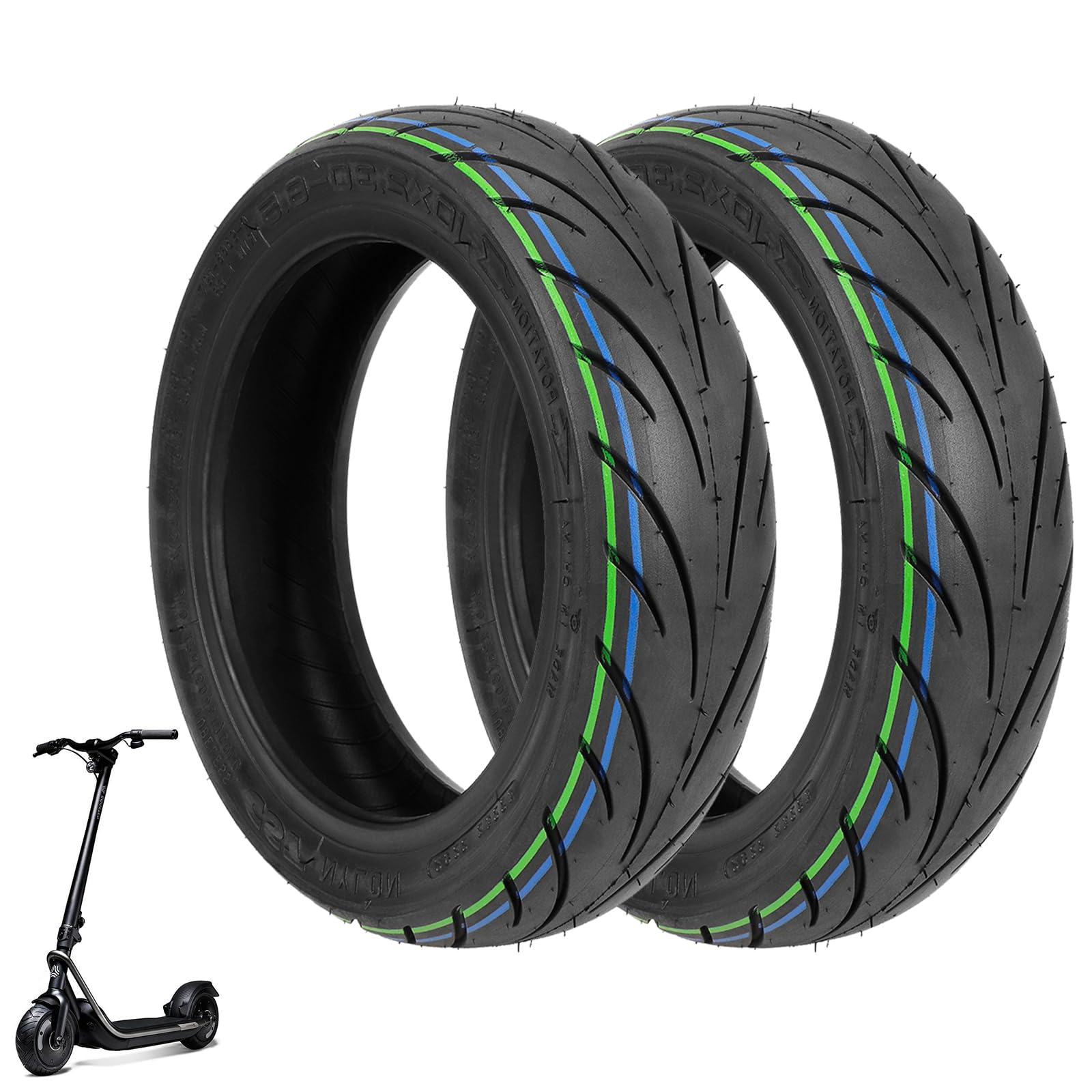 Vollgummireifen e Scooter, 10 Zoll E Scooter Solid Reifen Vakuumreifen für NIU KQi2/KQi2 Pro Elektroroller 10X2,3-6,5 Reifen vorne/hinten Außenreifen Stoßdämpfender Radersatz Vollgummireifen e Scooter, 10 Zoll E Scooter Solid Reifen Vakuumreifen für NIU KQi2/KQi2 Pro Elektroroller 10X2,3-6,5 Reifen vorne/hinten Außenreifen Stoßdämpfender Radersatz von Ysislybin