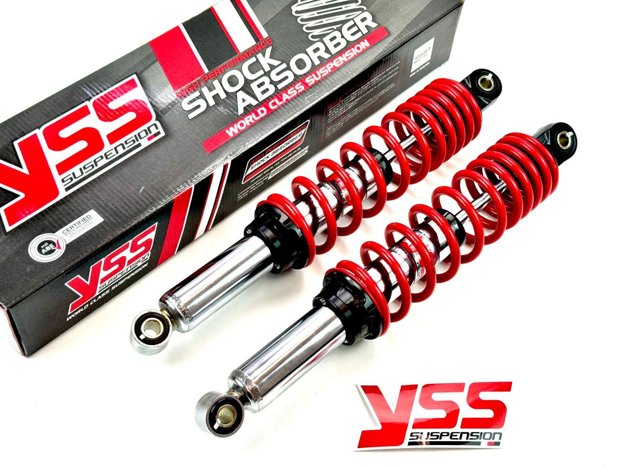 YSS Federbeine rot 360mm einstellbare Stoßdämpfer für Simson Mokick S50 51 YSS Federbeine rot 360mm einstellbare Stoßdämpfer für Simson Mokick S50 51 von Yss