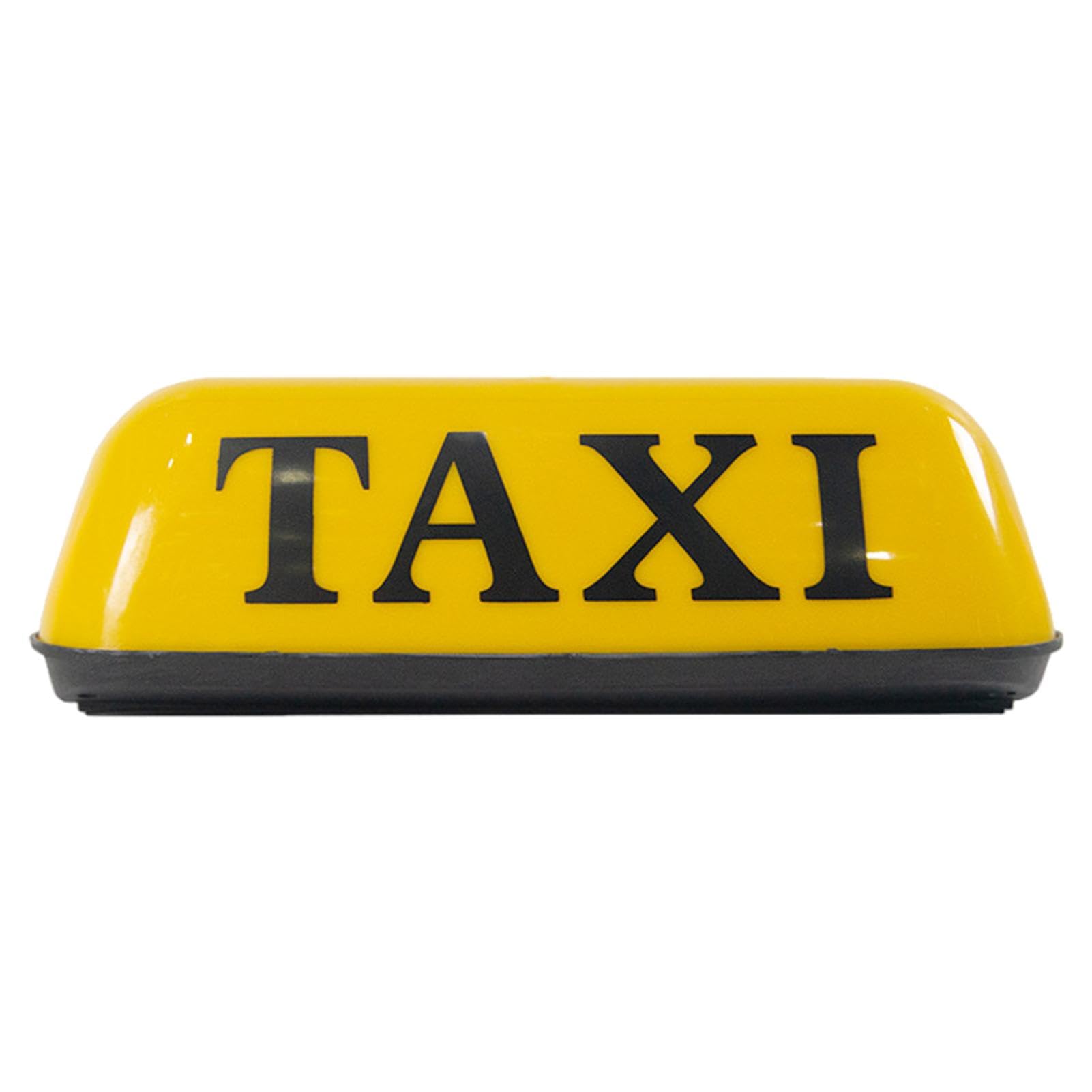 Ysvnlmjy Taxi-Licht für Auto, Taxi-Leuchtschild, Taxi-Leucht-Dachlampe, Retro-Taxi-Dachschild, Taxi-Dachleuchte, Taxi-Schilder-Licht für 12 V Auto von Ysvnlmjy