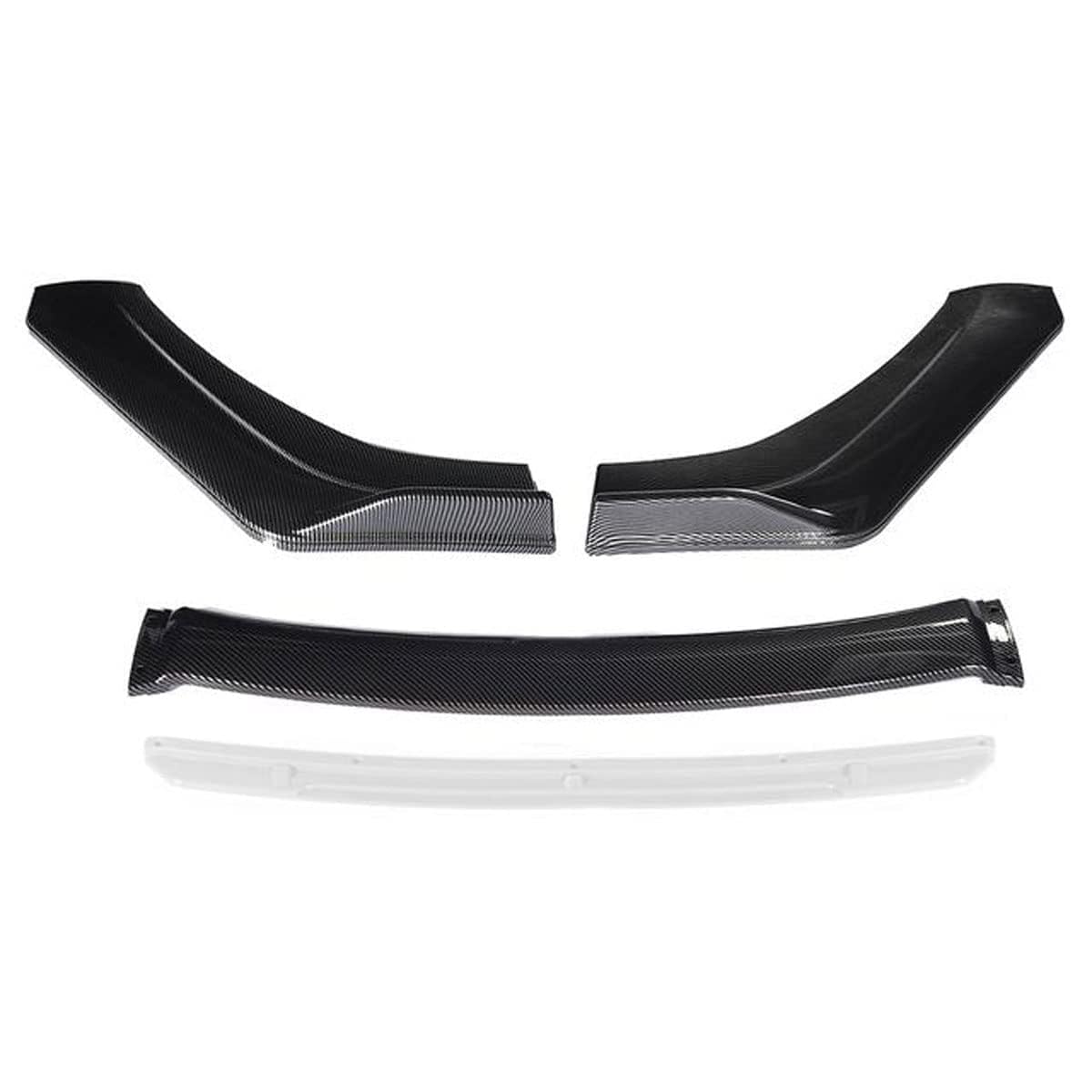 Auto Frontspoiler Lippe für BMW X1 X2 X3 X4 X5 X6 E84 F48 F39 E83 F25 F26 G02 E53 E70 F15 G05 E71 F16,Lippen Flügel Antikollisionsschutz Exterieur Zubehör,C-White von YuZong