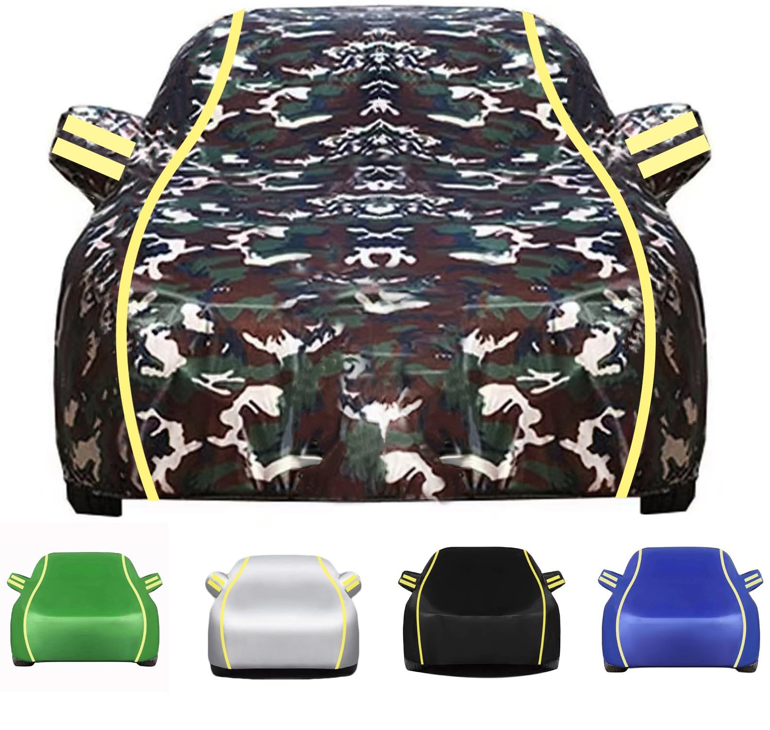 YuanSpring Outdoor-Autoabdeckung für Lexus für NX 250 350 350h 450h+ Hagelsichere Autoplane wasserdichte Autoabdeckung Hohe Elastizität Leichter und weicher Sonnenschutz(D,450h+) von YuanSpring