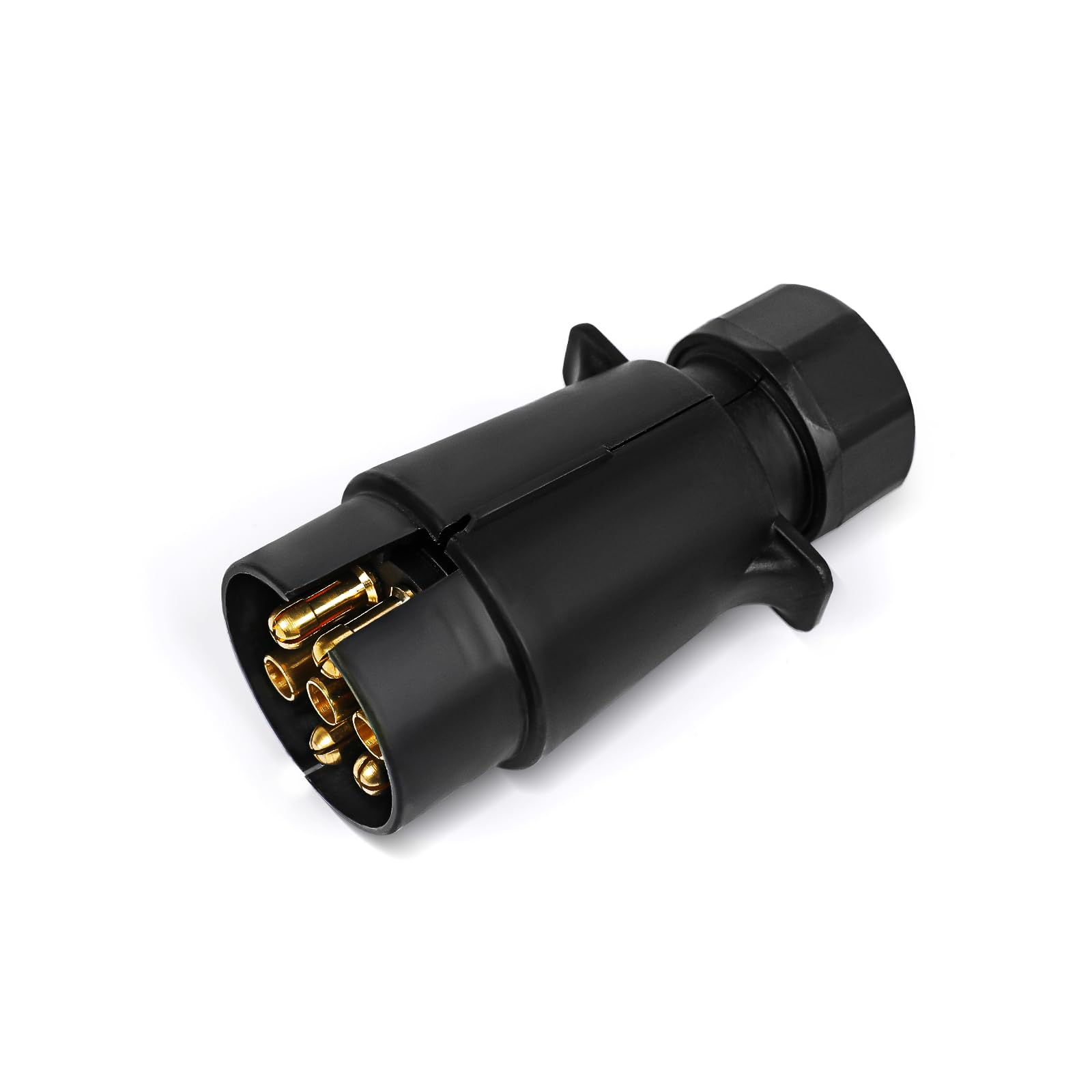 Yuanjoy Anhänger Steckdose 7 Polig, 12V Adapter für PKW, LKW, KFZ, Landwirtschaftliche Fahrzeuge, Traktor, Wohnwagen, Fahrradträger Wasserfester Stecker Yuanjoy Anhänger Steckdose 7 Polig, 12V Adapter für PKW, LKW, KFZ, Landwirtschaftliche Fahrzeuge, Traktor, Wohnwagen, Fahrradträger Wasserfester Stecker von Yuanjoy