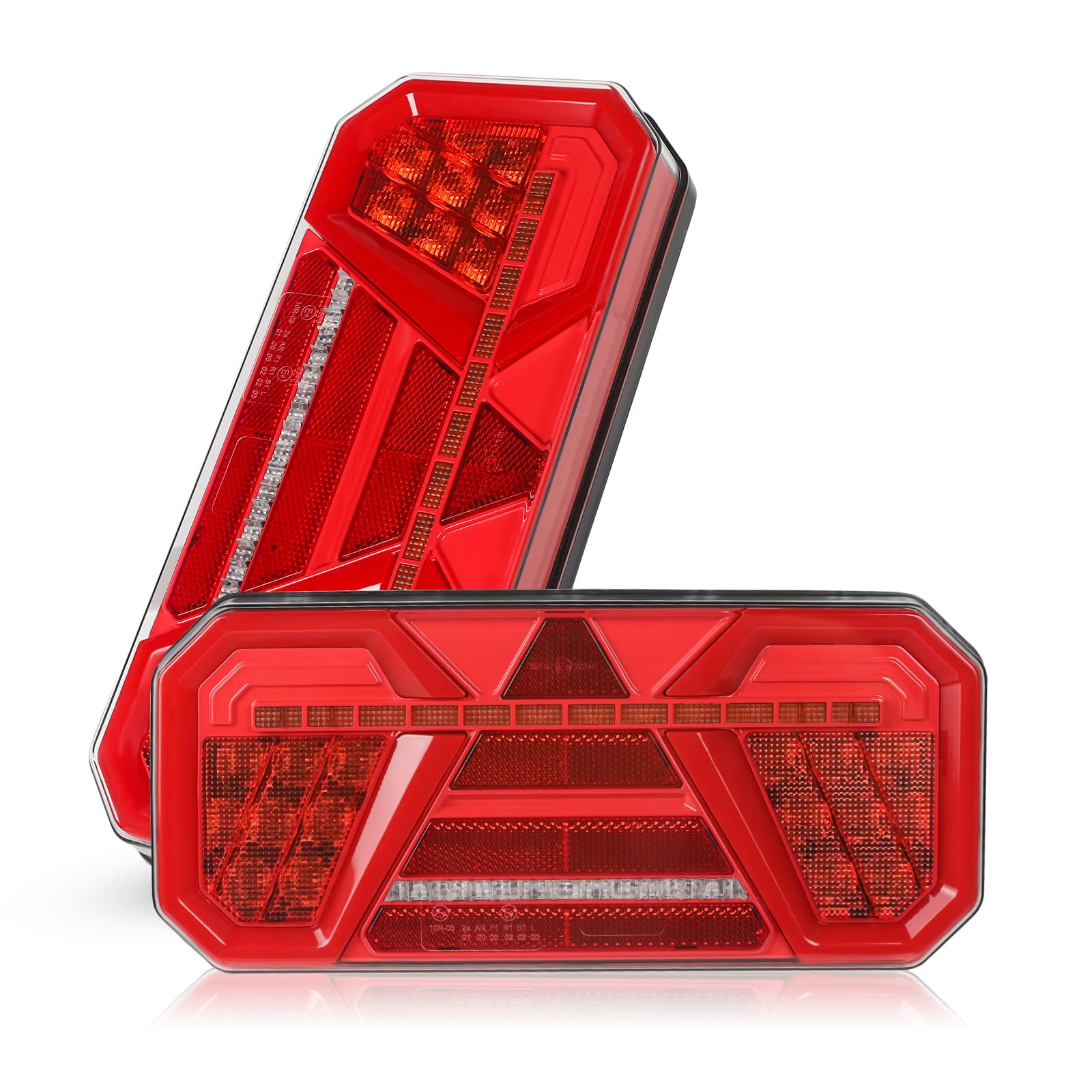 Yuanjoy LED Anhänger Rücklicht Set, 10–30 V Universal Rücklicht, IP67 Wasserdicht Multifunktionales Beleuchtungs Rücklichten mit Brems/Blinker/Position/Rückfahr/Nebel/Kennzeichenbeleuchtung Yuanjoy LED Anhänger Rücklicht Set, 10–30 V Universal Rücklicht, IP67 Wasserdicht Multifunktionales Beleuchtungs Rücklichten mit Brems/Blinker/Position/Rückfahr/Nebel/Kennzeichenbeleuchtung von Yuanjoy