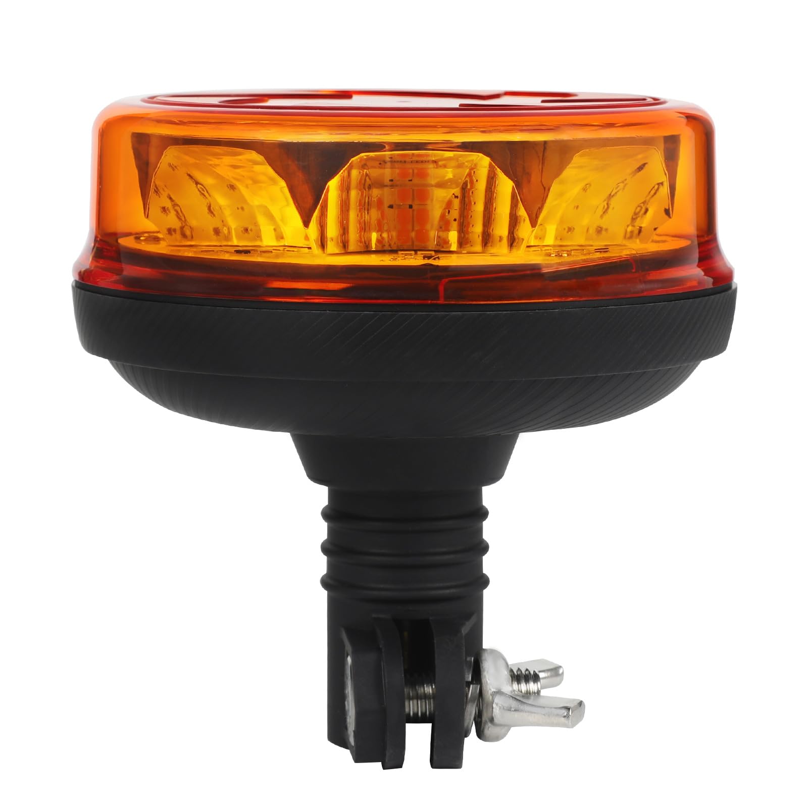 Yuanjoy LED-Warnleuchte Bernstein, 12/24V Klammern Gelb Warnlicht, Wasserdicht 6 Modi Warnblitzer, E-Prüfzeichen für Auto, UTV, Traktor, Gabelstapler, Golfwagen Yuanjoy LED-Warnleuchte Bernstein, 12/24V Klammern Gelb Warnlicht, Wasserdicht 6 Modi Warnblitzer, E-Prüfzeichen für Auto, UTV, Traktor, Gabelstapler, Golfwagen von Yuanjoy