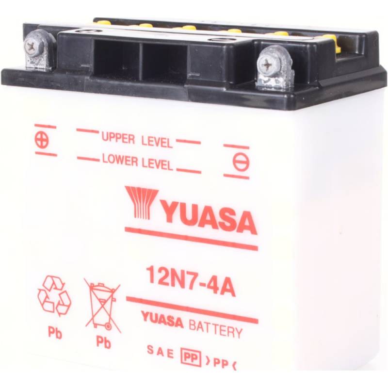 Akku, motorradbatterie 12n7-4a dry-batterie 137x76x135mm von Yuasa