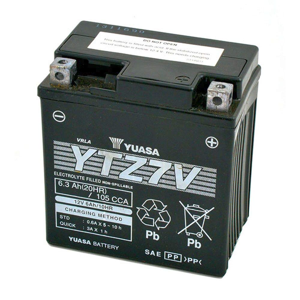 BATTERIA YUASA YTZ7V 12V 12 VOLT 6,3AH FIT FÃœR DRY von Yuasa