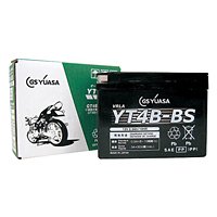 Batterie YUASA YT4B-BS, 12V/2,3AH (Maße: 114x39x86) für Yamaha TT-R110 E Baujahr 2009 von Yuasa