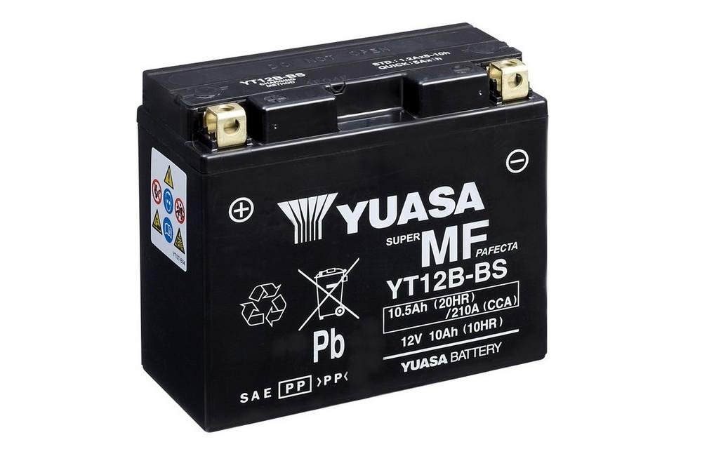 GS Yuasa GT12B-4 YT12B-BS vorgeladene Batterie Yamaha FZ6 600 04-07; FZS Fazer 600 98-03 von Yuasa