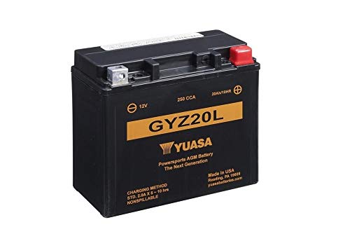 Motorradbatterie YUASA GYZ20L // 12V 20Ah von Yuasa