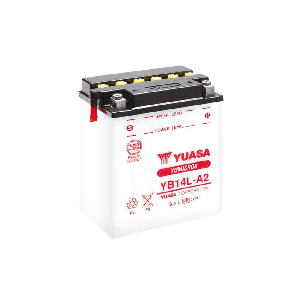 YUASA BATTERIE 12N7-4A offen ohne Saeure von Yuasa