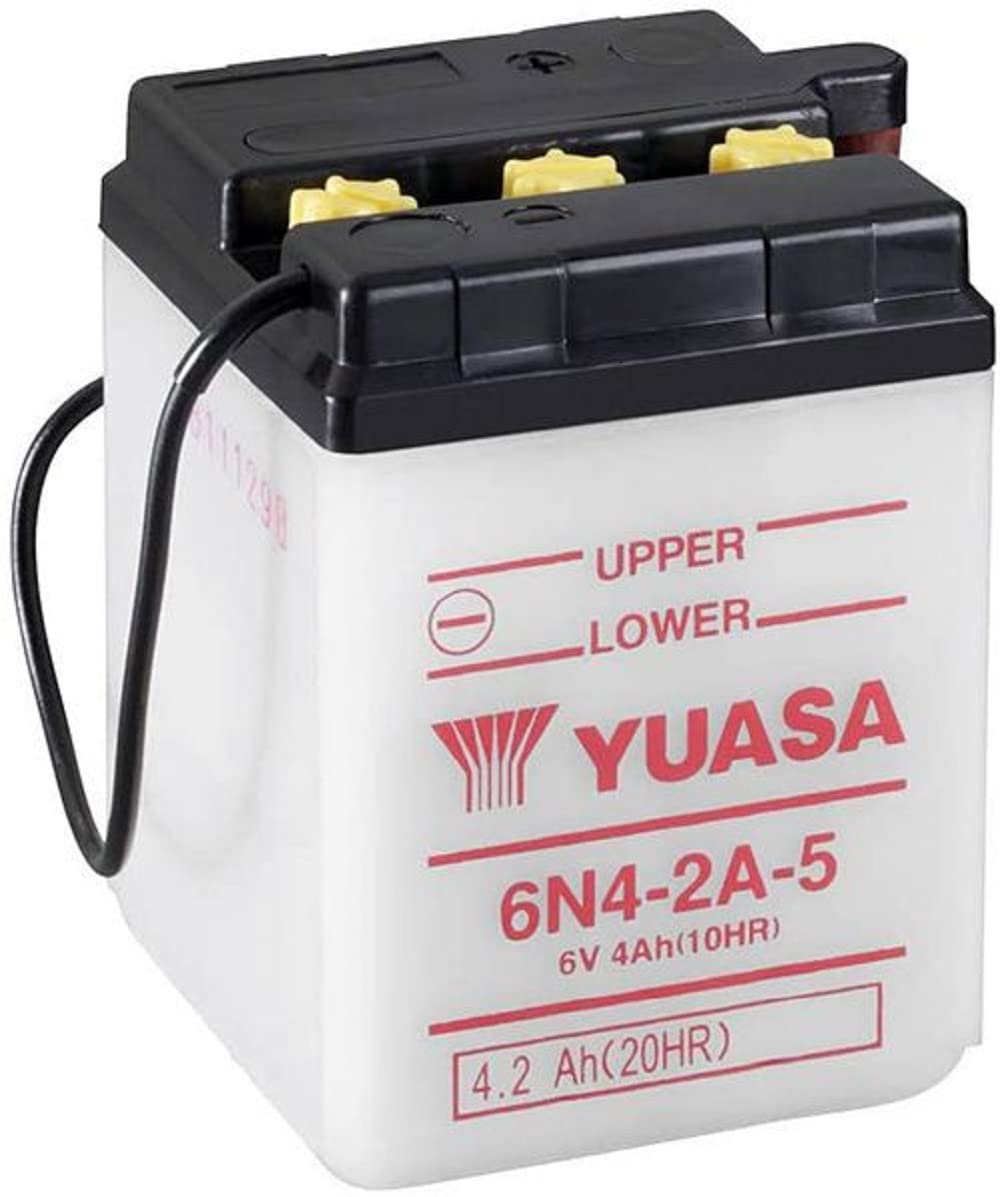 YUASA BATTERIE 6N4-2A-5 offen ohne Saeure von Yuasa