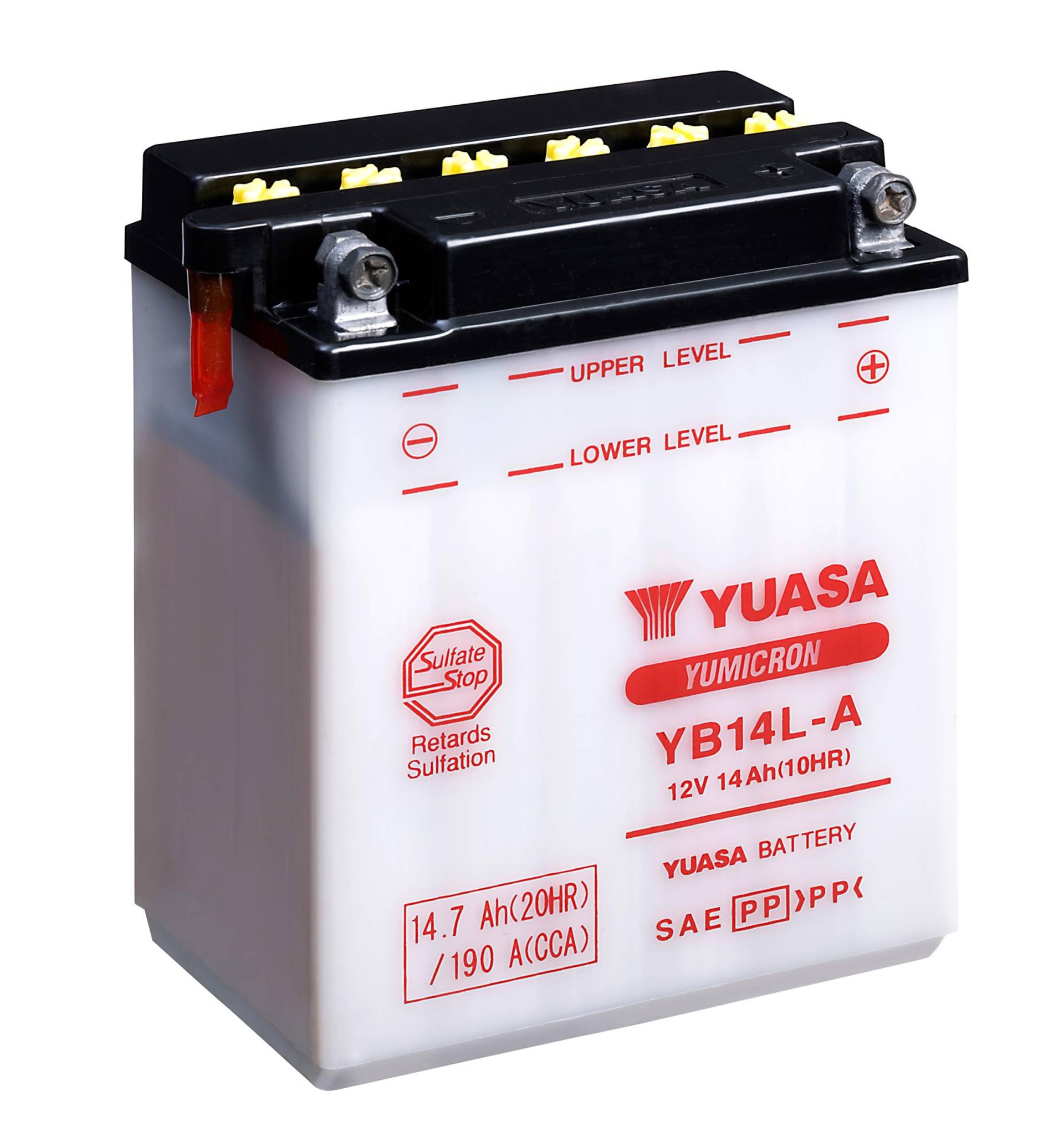 YUASA BATTERIE YB14L-A offen ohne Saeure YUASA BATTERIE YB14L-A offen ohne Saeure von Yuasa