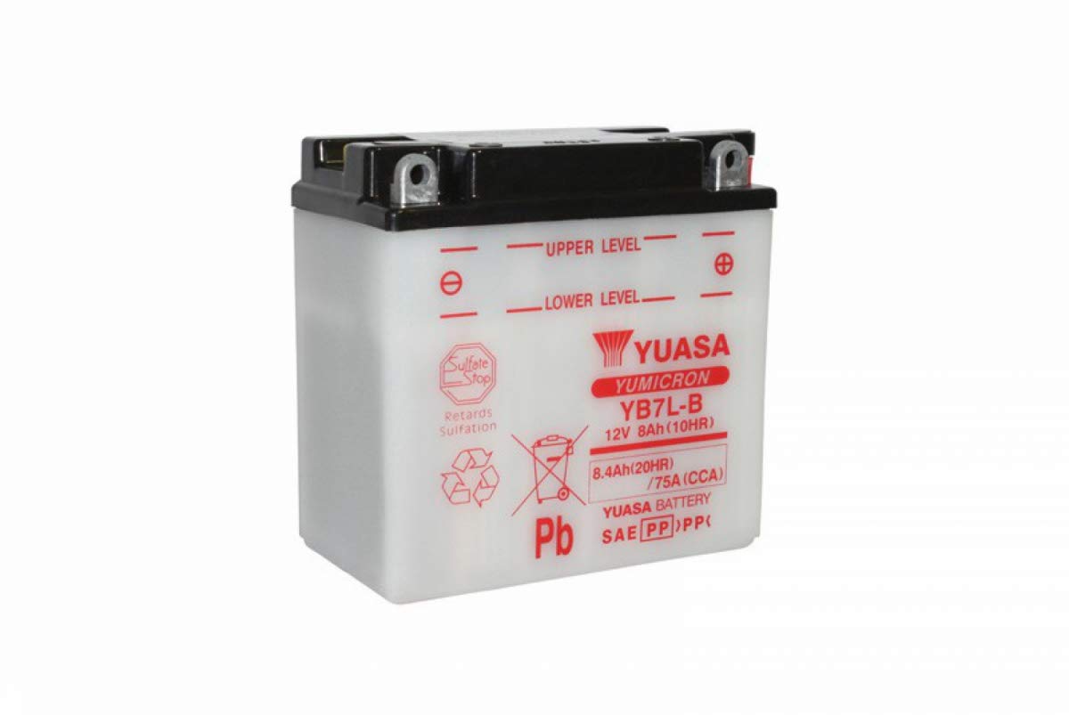 YUASA BATTERIE YB7L-B offen ohne Saeure YUASA BATTERIE YB7L-B offen ohne Saeure von Yuasa