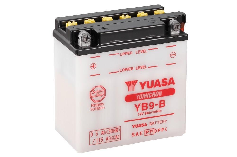 YUASA BATTERIE YB9-B offen ohne Saeure YUASA BATTERIE YB9-B offen ohne Saeure von Yuasa