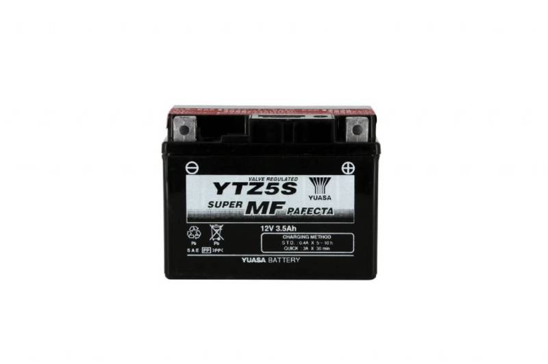YUASA BATTERIE YTZ5S AGM geschlossen, 23.2 x 14.1 x 8.6 cm von Yuasa