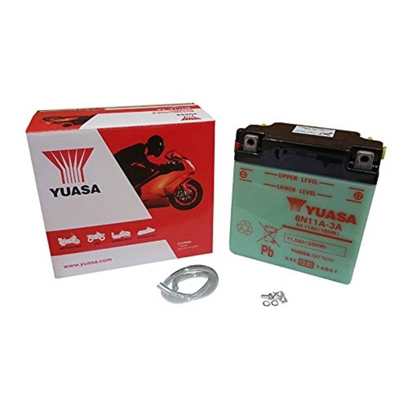YUASA BATTERY YUASA 6N11A-3A (Preis inkl. EUR 7,50 Pfand) von Yuasa