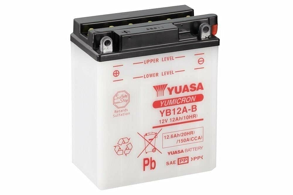YUASA Batterie YB12A-B HONDA XL V TRANSALP 600 1987>1999 YUASA Batterie YB12A-B HONDA XL V TRANSALP 600 1987>1999 von Yuasa