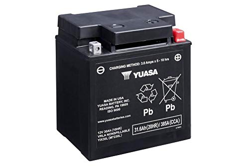 YUASA Motorradbatterie YIX30L-PW // 12V 30Ah von Yuasa