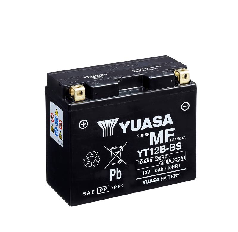 Yuasa Wartungsfreie Batterie YT12B-BS(WC) von Yuasa
