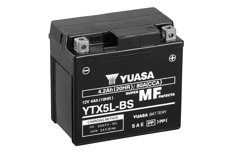 YUASA YTX5L-BS (WC) wartungsfrei Akku von Yuasa