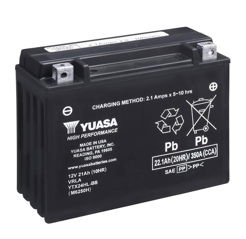 YUASA ytx24hl-bs (WC) Hohe Leistung wartungsfrei Akku von Yuasa