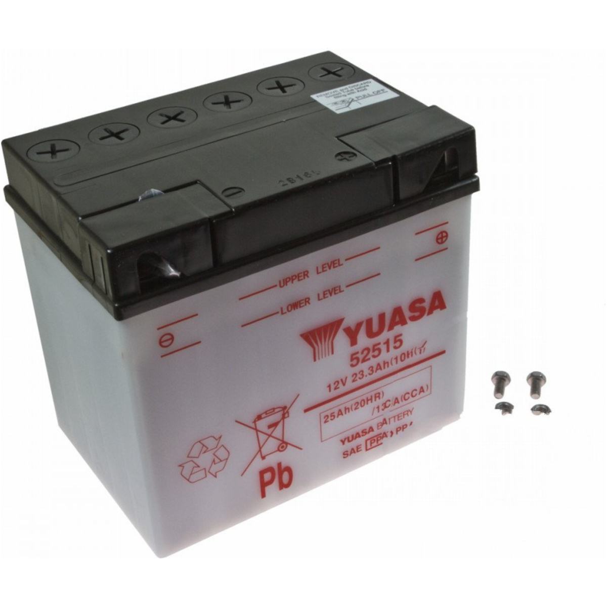 Yuasa 52515(dc) motorradbatterie 52515 dry von Yuasa