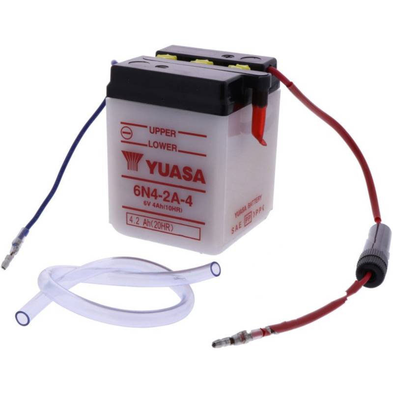 Yuasa 6n4-2a-4(dc) motorradbatterie 6n4-2a-4 von Yuasa