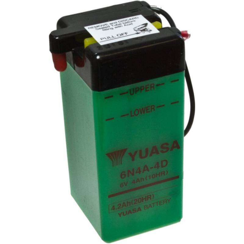 Yuasa 6n4a-4d(dc) motorradbatterie 6n4a-4d von Yuasa