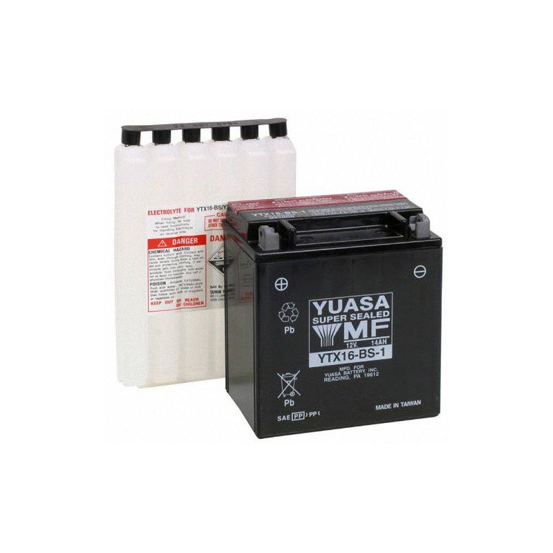 Yuasa Batterie Ytx16-Bs-1 Yuasa Mtf Mit Sp von Yuasa