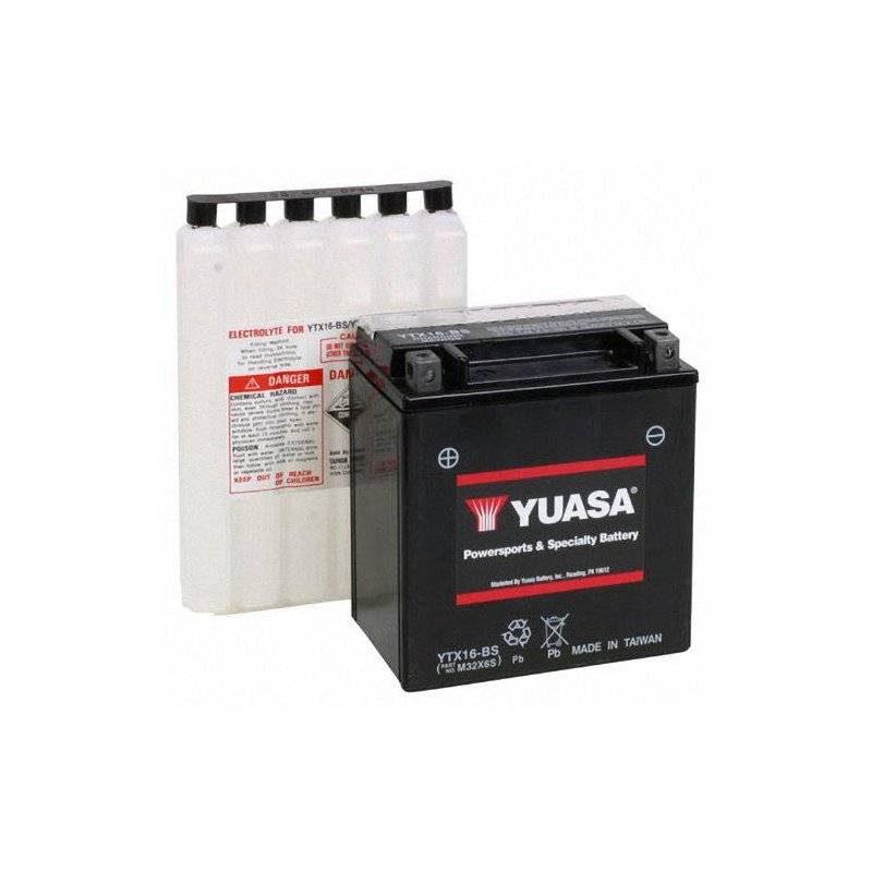 Yuasa Batterie Ytx16-Bs Yuasa Mtf Mit Sp von Yuasa