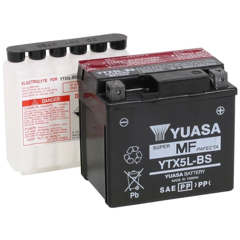 Yuasa Batterie Ytx5L-Bs Yuasa Mtf Mit Sp von Yuasa
