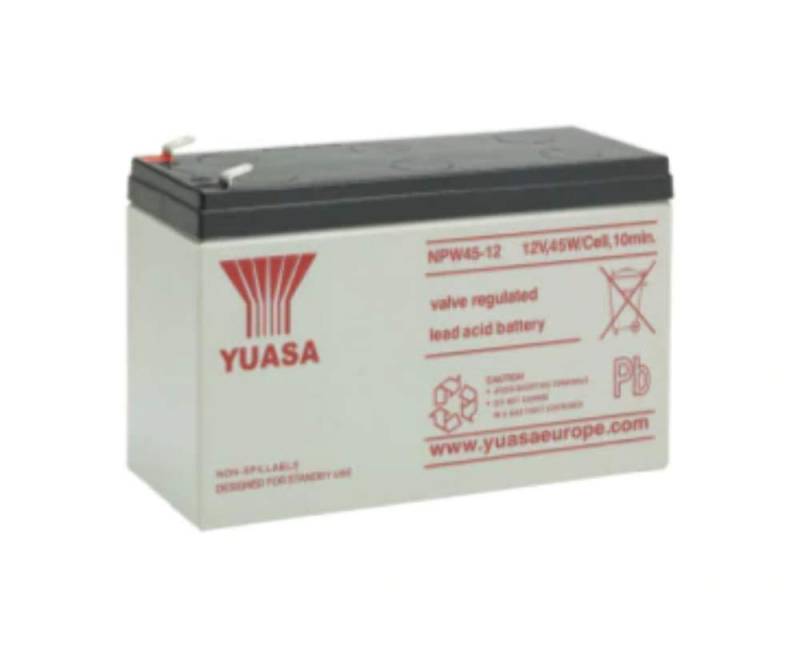 Yuasa NPW45-12 - Valve Regulated Lead Acid Battery (12 Warranty) von Yuasa