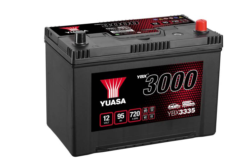 Yuasa YBX3335 SMF-Batterie, 12 V, 95 Ah, 720 A von Yuasa