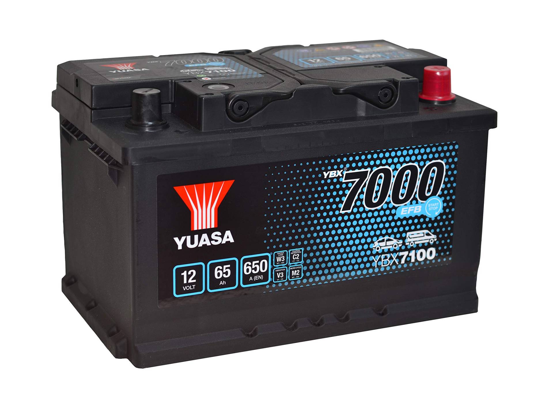 Yuasa YBX7100 Efb Start/Stopp-Batterie von Yuasa