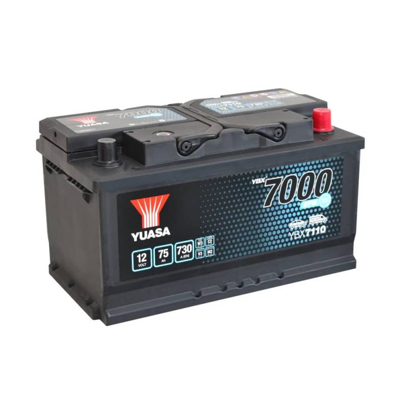 Yuasa YBX7110 12V 75Ah 730A EFB Start-Stop Batterie von Yuasa