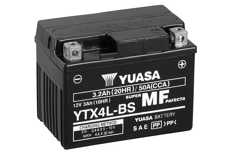 Yuasa Wartungsfreie Batterie YTX4L-BS(WC) von Yuasa