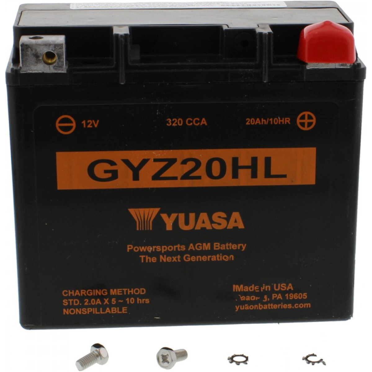 Yuasa gyz20hl usa(wc) motorradbatterie gyz20hl wet von Yuasa