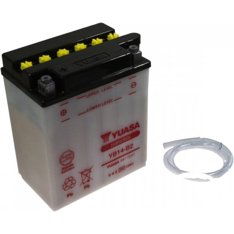 Yuasa yb14-b2(dc) motorradbatterie yb14-b2 von Yuasa