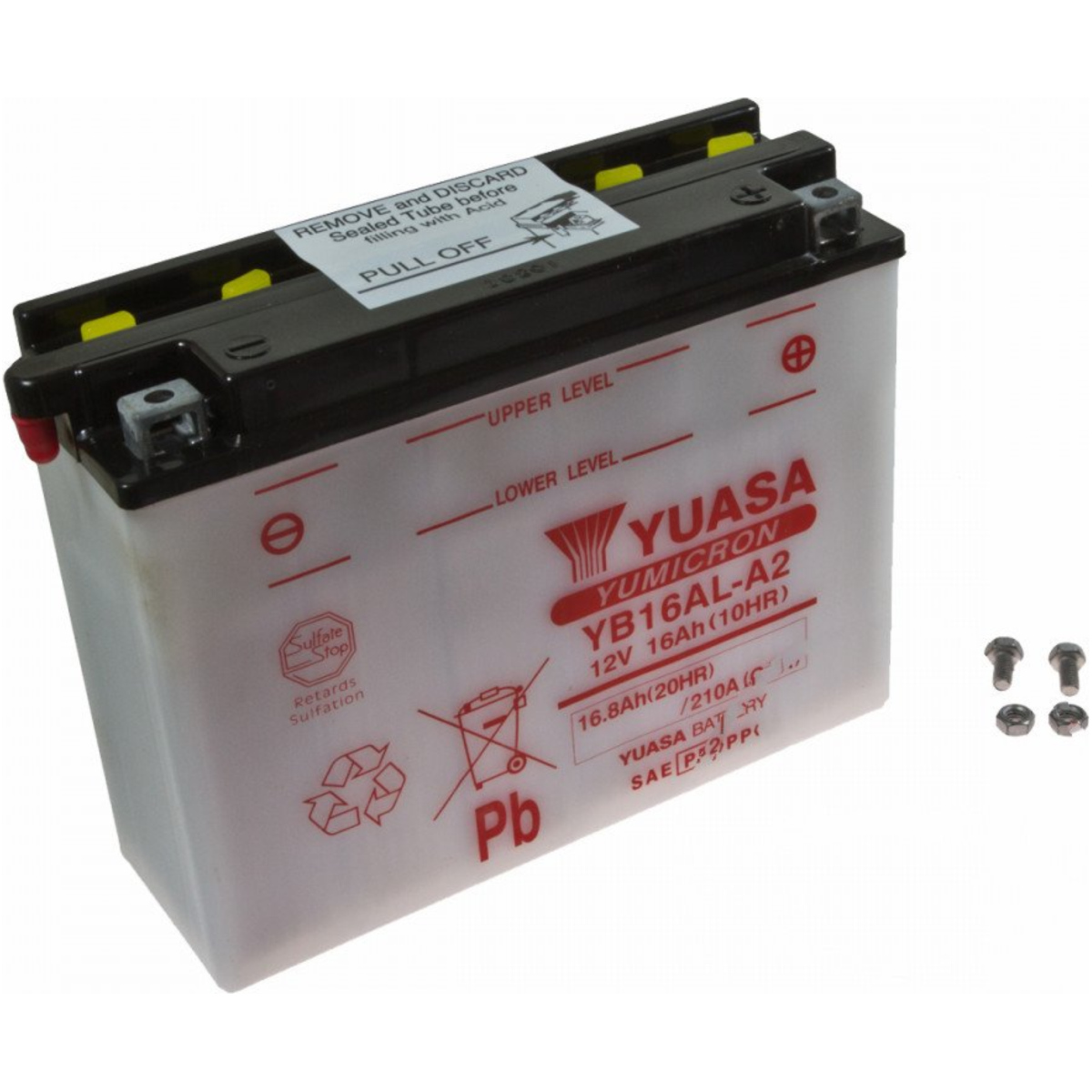 Yuasa yb16al-a2(dc) motorradbatterie yb16al-a2 von Yuasa