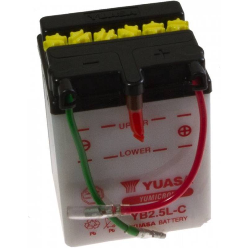 Yuasa yb2.5l-c(dc) motorradbatterie yb2.5 liter-c von Yuasa