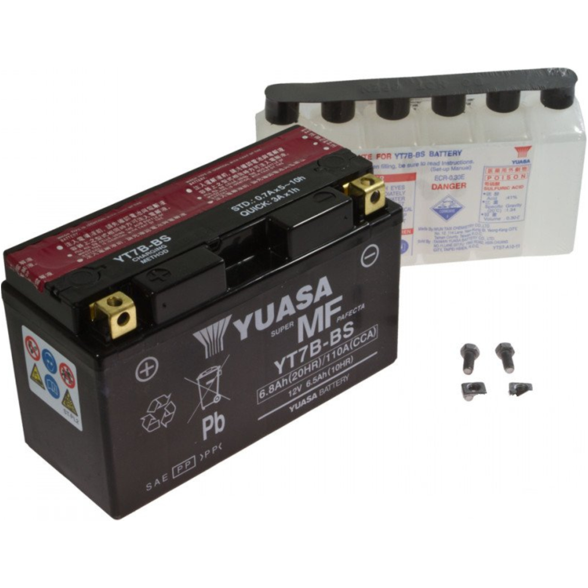 Yuasa yt7b-bs(cp) motorradbatterie yt7b-bs von Yuasa