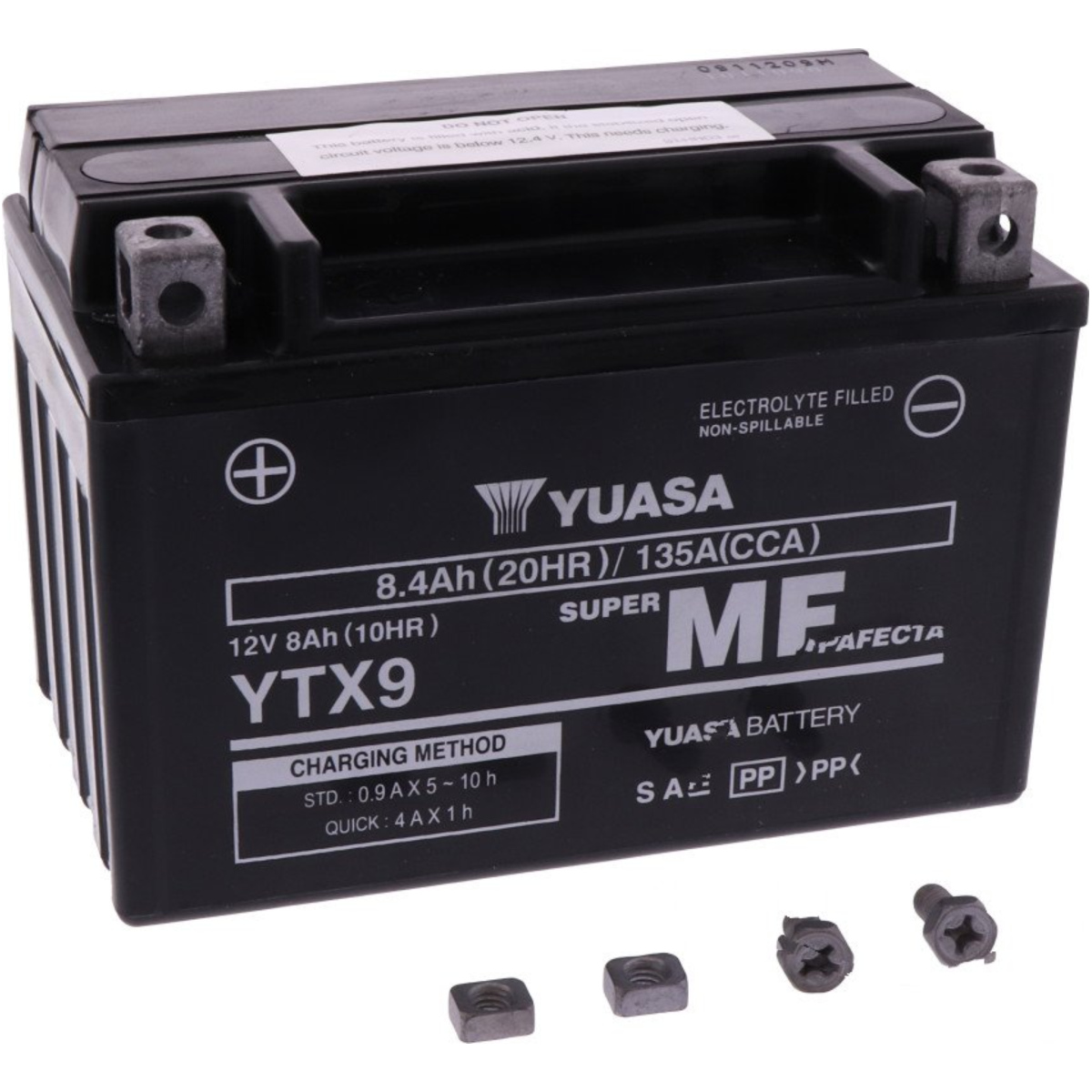 Yuasa ytx9 batterie motorrad  wet von Yuasa