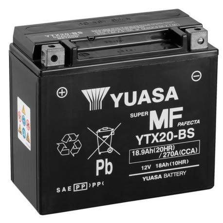 Yuasa yuasa ytx20-bs-Batteria von Yuasa